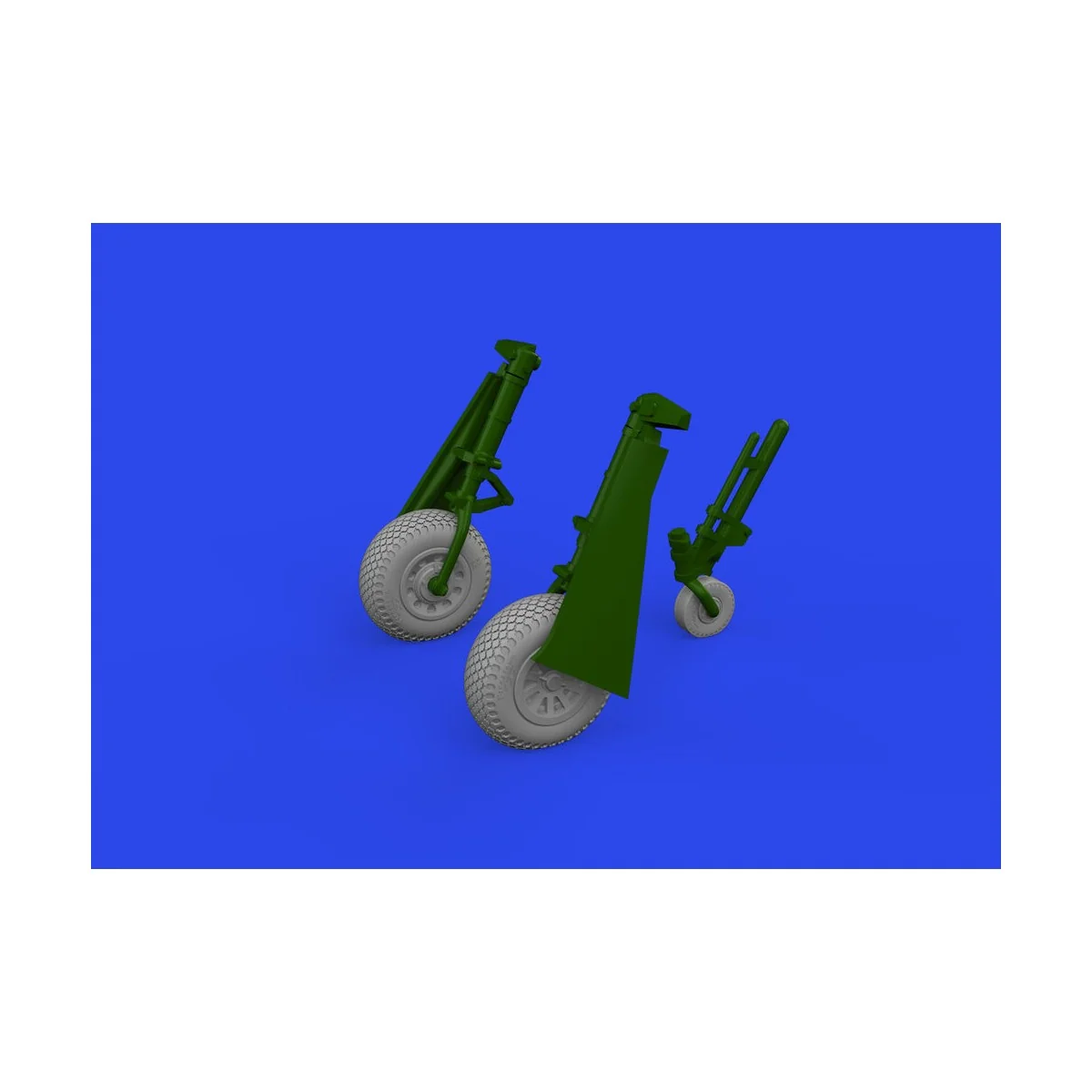 P-51D wheels cross tread, 1/72 - Eduard Accessories 672368