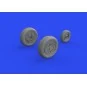 F-16A MLU wheels for KINETIC, 1/48 - Eduard Accessories 648822