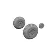 P-51D wheels block tread 1/72 - Eduard Accessories 672369