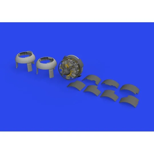 F4F-3 engine mid PRINT 1/48 EDUARD, 1/48 - Eduard Accessories 648825