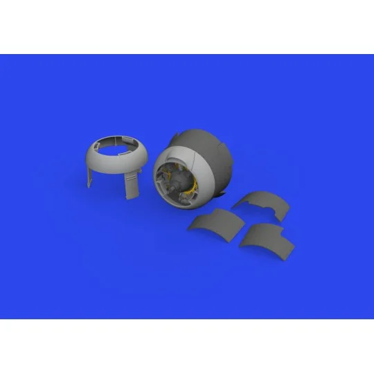 F4F-3 engine mid PRINT 1/48 EDUARD, 1/48 - Eduard Accessories 648825
