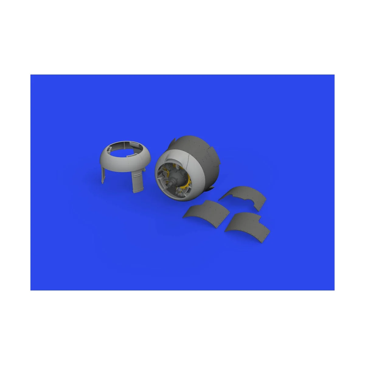 F4F-3 engine mid PRINT 1/48 EDUARD, 1/48 - Eduard Accessories 648825