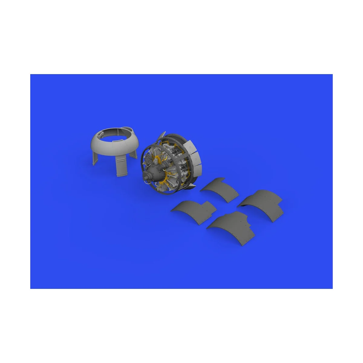 F4F-4 engine PRINT 1/48 EDUARD, 1/48 - Eduard Accessories 648828