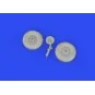 Beaufort Mk.I wheels 1/48 for ICM, 1/48 - Eduard Accessories 648830