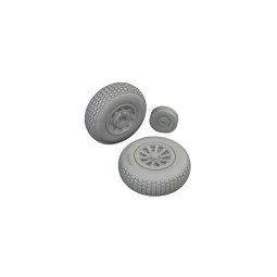 P-51D wheels block tread 2 1/72 - Eduard Accessories 672371