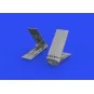 F-16 airbrakes PRINT 1/48 for KINETIC, 1/48 - Eduard Accessories 64...