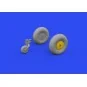 Anson Mk.I wheels 1/48 AIRFIX, 1/48 - Eduard Accessories 648835