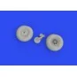 Anson Mk.I wheels 1/48 AIRFIX, 1/48 - Eduard Accessories 648835