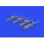 Beaufort Mk.I guns PRINT 1/48 ICM, 1/48 - Eduard Accessories 648840