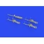 Beaufort Mk.I guns PRINT 1/48 ICM, 1/48 - Eduard Accessories 648840