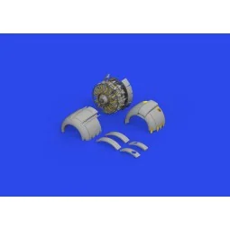 A6M2-N Rufe engine complete PRINT 1/48 EDUARD, 1/48 - Eduard Access... 2