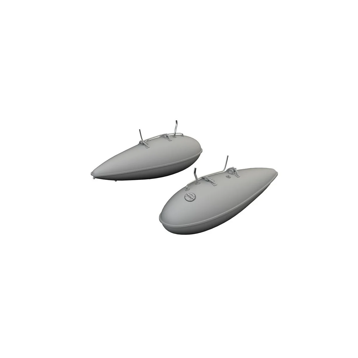 P-51D 75gal drop tanks PRINT, 1/72 - Eduard Accessories 672373 P-51D 75gal drop tanks PRINT, 1/72 - Eduard Accessories 672373