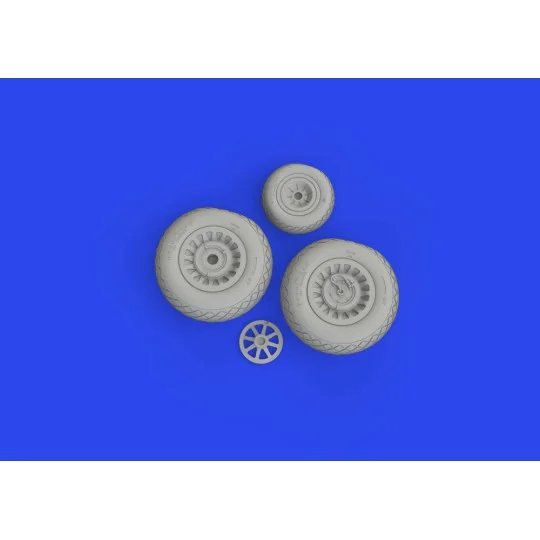 B-25J wheels 1/48 HKM, 1/48 - Eduard Accessories 648863