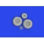 B-25J wheels 1/48 HKM, 1/48 - Eduard Accessories 648863