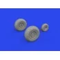 B-25J wheels 1/48 HKM, 1/48 - Eduard Accessories 648863