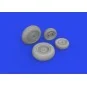 Mi-8MT wheels 1/48 ZVEZDA, 1/48 - Eduard Accessories 648864