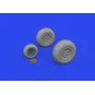 B-25J wheels 1/48 HKM, 1/48 - Eduard Accessories 648863