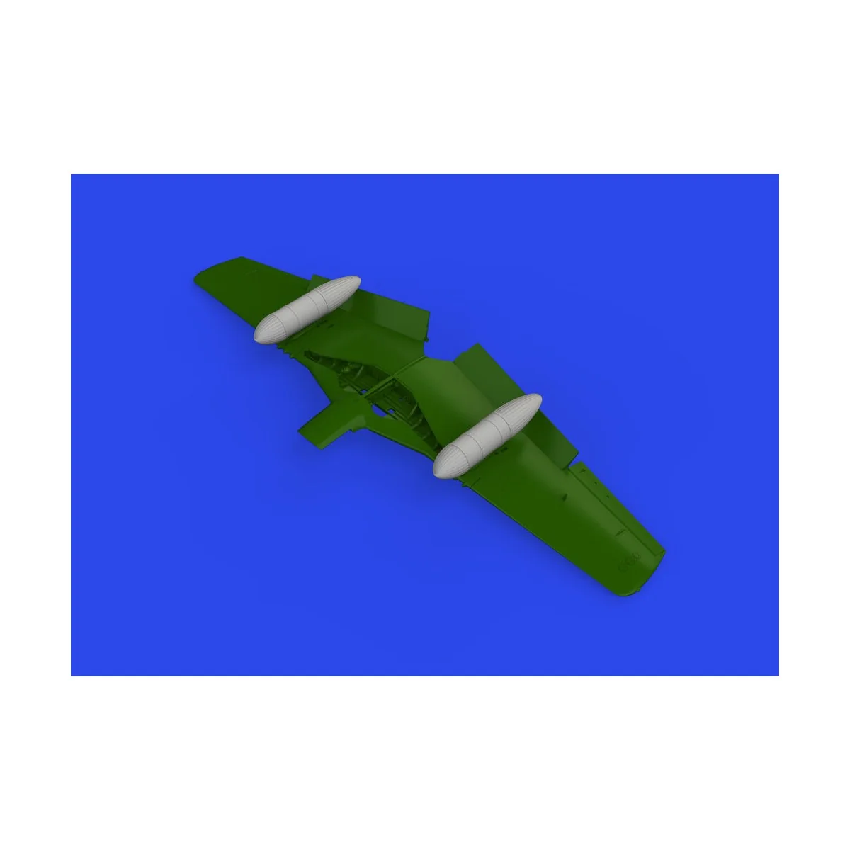 P-51D 108gal paper drop tanks PRINT, 1/72 - Eduard Accessories 672374