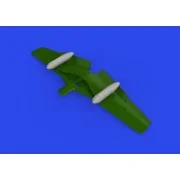 P-51D 108gal paper drop tanks PRINT - Eduard Accessories 672374