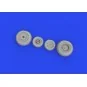 Mi-8MT wheels 1/48 TRUMPETER, 1/48 - Eduard Accessories 648868