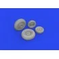 Mi-8MT wheels 1/48 TRUMPETER, 1/48 - Eduard Accessories 648868