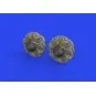 B-25J engines PRINT 1/48 HKM, 1/48 - Eduard Accessories 648870