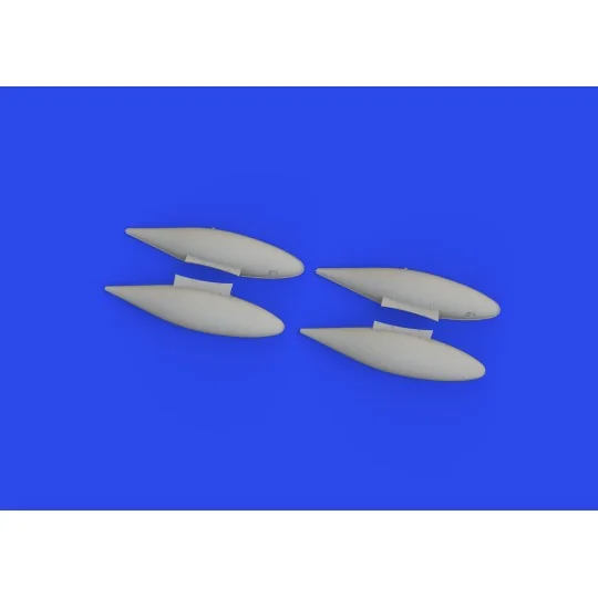 P-51D 165gal fuel tanks PRINT, 1/72 - Eduard Accessories 672376