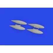 P-51D 165gal fuel tanks PRINT, 1/72 - Eduard Accessories 672376