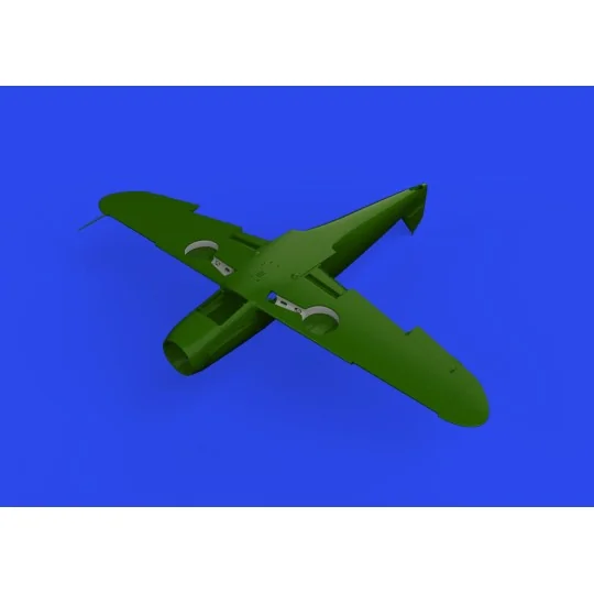 Bf 109F wheel bays rounded PRINT 1/48 EDUARD, 1/48 - Eduard Accesso...