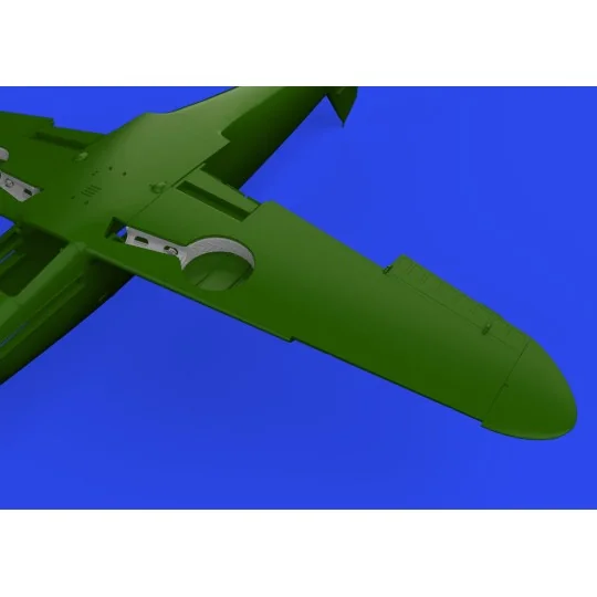 Bf 109F wheel bays rounded PRINT 1/48 EDUARD, 1/48 - Eduard Accesso...