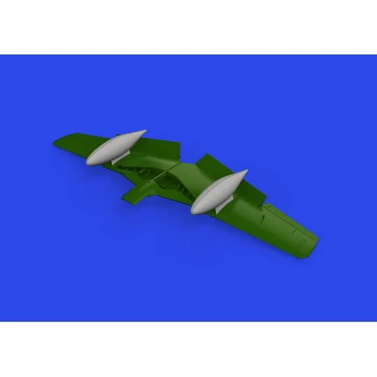 P-51D 165gal fuel tanks PRINT, 1/72 - Eduard Accessories 672376