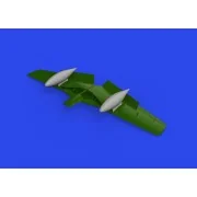 P-51D 165gal fuel tanks PRINT - Eduard Accessories 672376