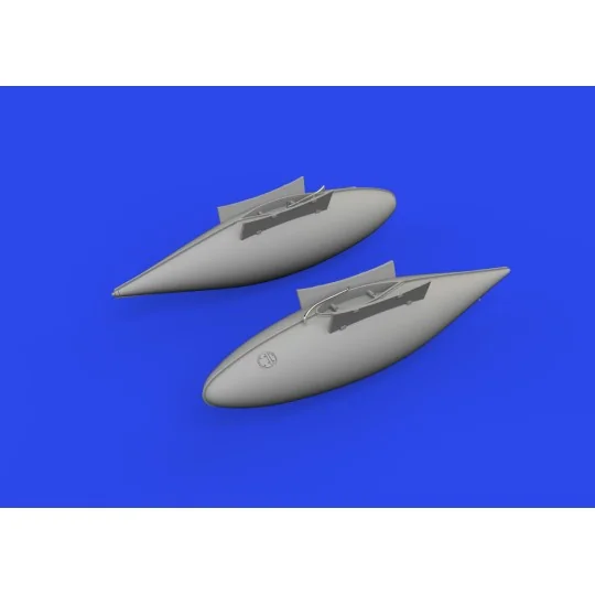 P-51D 165gal fuel tanks PRINT, 1/72 - Eduard Accessories 672376