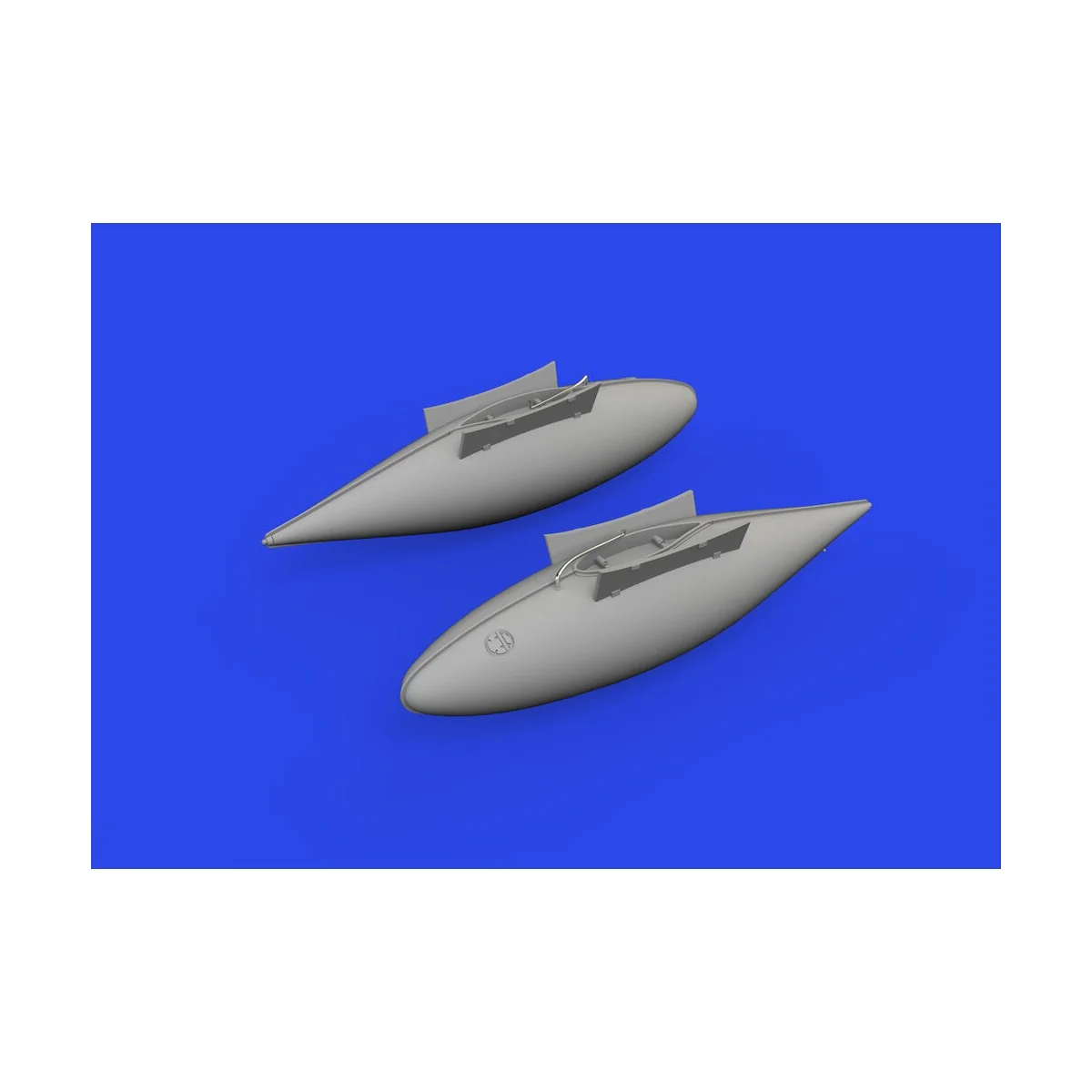 P-51D 165gal fuel tanks PRINT - Eduard Accessories 672376