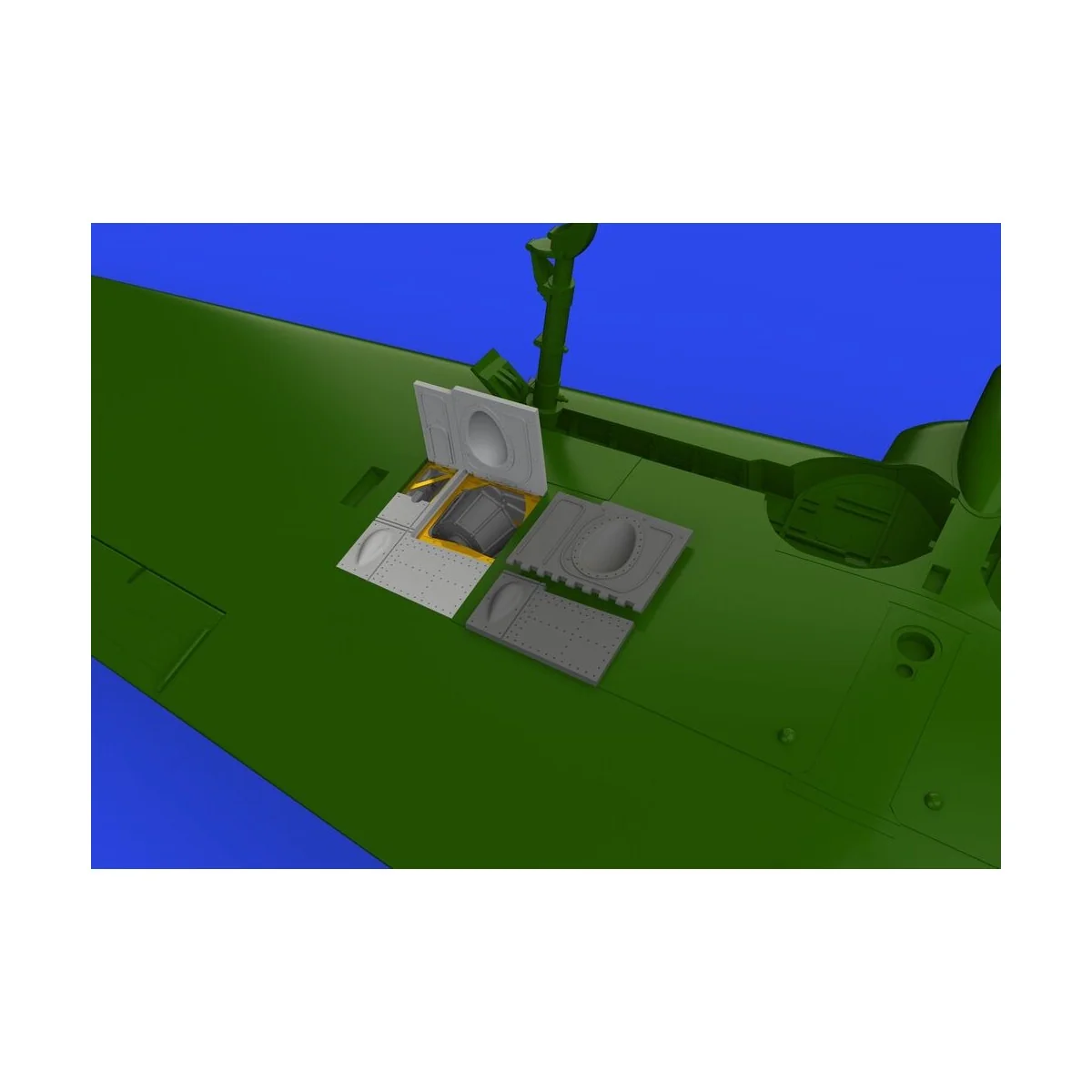 A6M3 gun bays short barrel PRINT 1/48 EDUARD, 1/48 - Eduard Accesso...