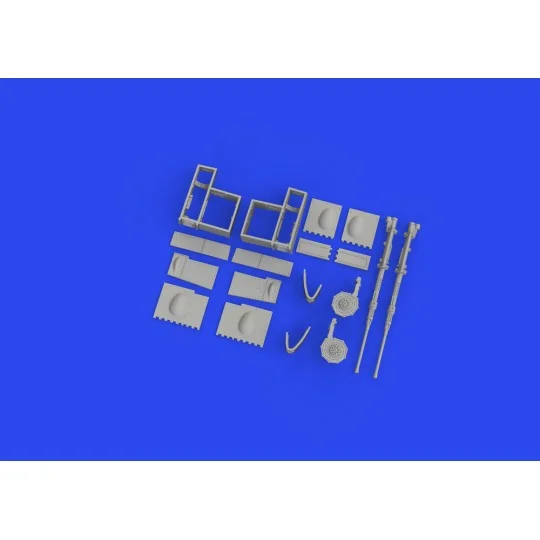 A6M3 gun bays long barrel PRINT 1/48 EDUARD, 1/48 - Eduard Accessor...