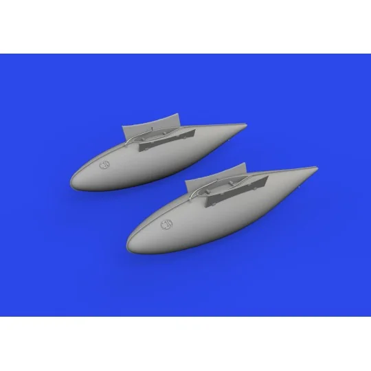 P-51D 165gal fuel tanks PRINT, 1/72 - Eduard Accessories 672376