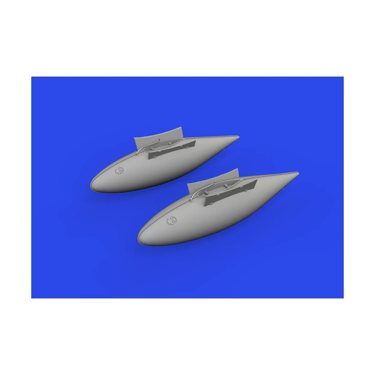 P-51D 165gal fuel tanks PRINT - Eduard Accessories 672376