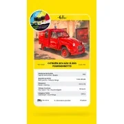 STARTER KIT Citroen 2CV AZU-B 250 Fourgonnette - Heller 58701