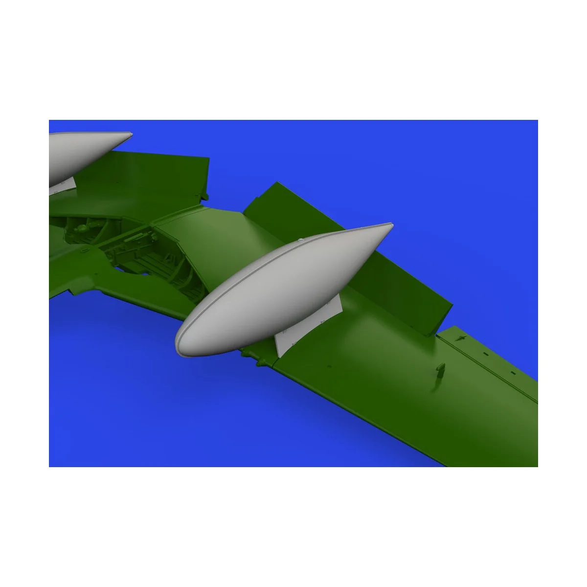 P-51D 165gal fuel tanks PRINT, 1/72 - Eduard Accessories 672376