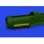 Bf 109K-4 exhaust stacks PRINT 1/48 EDUARD, 1/48 - Eduard Accessori...