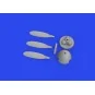Bf 109K-4 propeller PRINT 1/48 EDUARD, 1/48 - Eduard Accessories 64...
