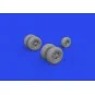 Sea King wheels 1/48 AIRFIX, 1/48 - Eduard Accessories 648930