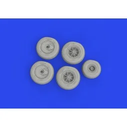Sea King wheels 1/48 AIRFIX, 1/48 - Eduard Accessories 648930 2
