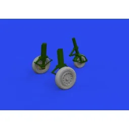 J-35 Draken wheels Type 1 1/48 HASEGAWA, 1/48 - Eduard Accessories ... 2