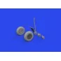 TBF/TBM wheels w/pattern 1/48 ACADEMY, 1/48 - Eduard Accessories 64...