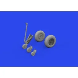 TBF/TBM wheels w/smooth tire 1/48 ACADEMY, 1/48 - Eduard Accessorie... 2