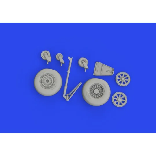 TBF/TBM wheels w/smooth tire 1/48 ACADEMY, 1/48 - Eduard Accessorie...