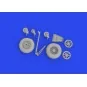 TBF/TBM wheels w/smooth tire 1/48 ACADEMY, 1/48 - Eduard Accessorie...