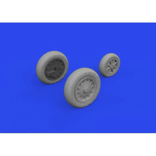 J-35 Draken wheels Type 2 1/48 HASEGAWA, 1/48 - Eduard Accessories ...